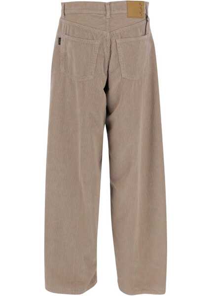 Pantaloni casual HAIKURE Pants Bethany BEIGE Femei (BM 18406993) 2
