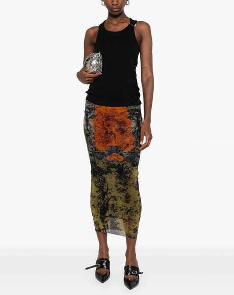 Bluze Jean Paul Gaultier Tank Top With Piercing BLACK Femei (BM 18406996) 2