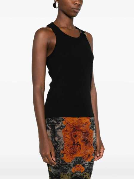 Bluze Jean Paul Gaultier Tank Top With Piercing BLACK Femei (BM 18406996) 3