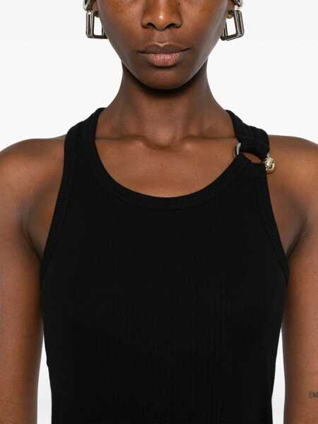 Bluze Jean Paul Gaultier Tank Top With Piercing BLACK Femei (BM 18406996) 5