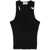 Jean Paul Gaultier Tank Top With Piercing BLACK