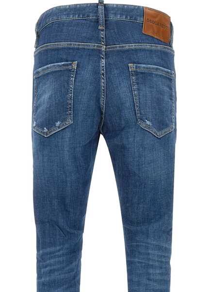 Blugi drepti DSQUARED2 Cool Guy Jeans BLUE Barbati (BM 18406999) 5