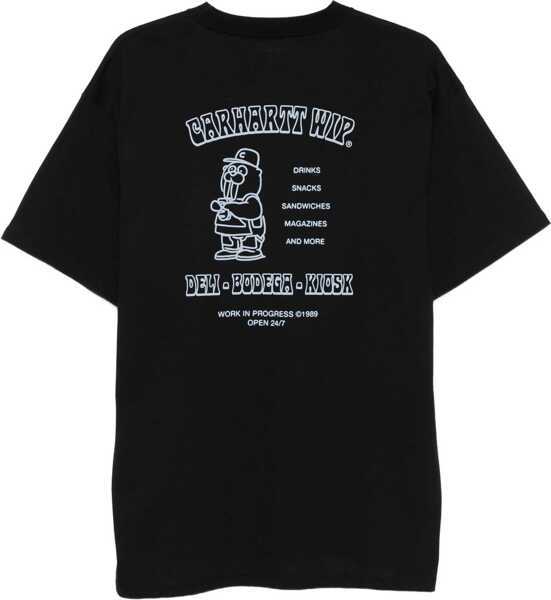 Tricouri Carhartt Sandwich T-Shirt BLACK Barbati (BM 18407008) 2