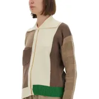 Cardigane Dama - Cardigane Paul Smith Patchwork Cardigan BEIGE Femei (BM 18407041) - B-mall.ro