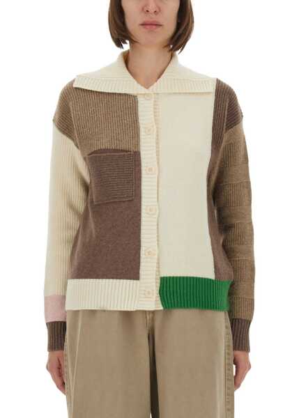 Cardigane Paul Smith Patchwork Cardigan BEIGE Femei (BM 18407041) 1