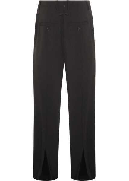 Pantaloni casual Jean Paul Gaultier Pants With Stirrup BLACK Femei (BM 18407050) 2
