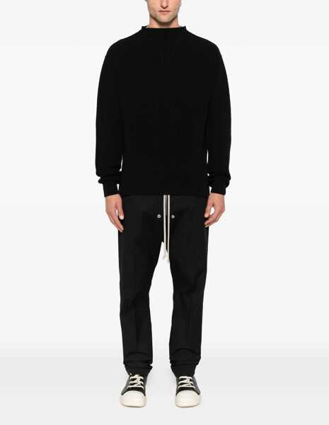 Pulovere Rick Owens Ribbed Sweater BLACK Barbati (BM 18407320) 2