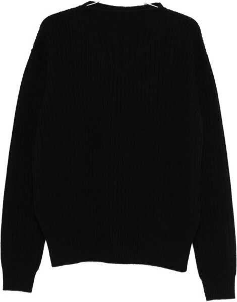 Pulovere Rick Owens Ribbed Sweater BLACK Barbati (BM 18407320) 1