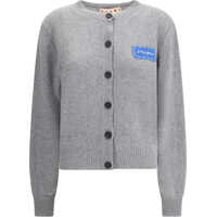 Cardigane Cashmere Cardigan with patch Femei