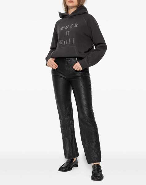 Bluze de trening Zadig & Voltaire Rock&Roll Hoodie CARBONE Femei (BM 18407335) 2