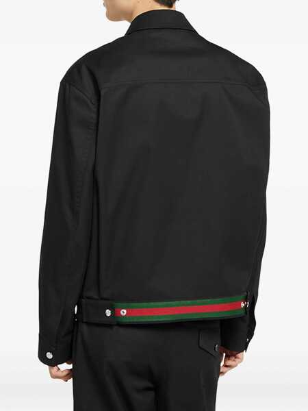 Jachete Gucci Cotton Jacket BLACK Barbati (BM 18407440) 2