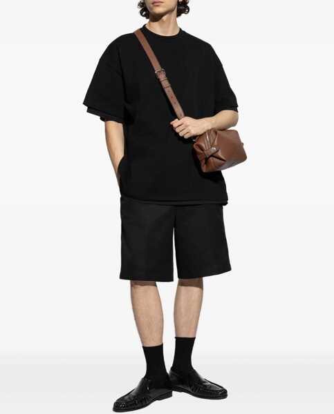 Tricouri Jil Sander Double Layer Cotton T-Shirt BLACK Barbati (BM 18407593) 2