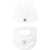 Moncler Hat And Gag Set WHITE