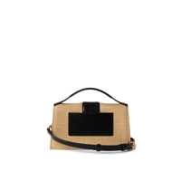 Genti de mana JACQUEMUS Dama - Genti de mana JACQUEMUS Jacquemus Le Grand Bambino Raffia Effect Shoulder Bag Beige Femei (BM 18407670) - B-mall.ro