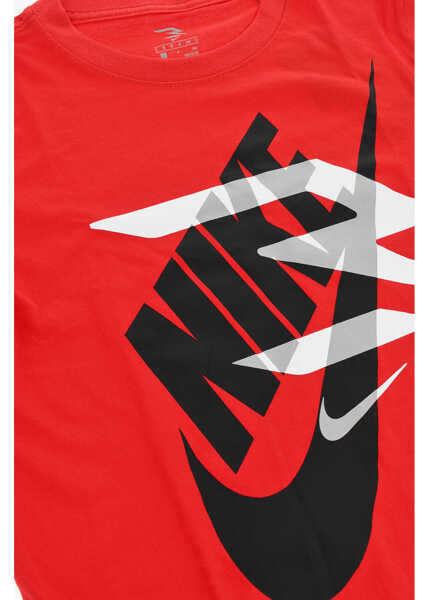 Tricouri Nike 3 Brand Crew-Neck T-Shirt And Shorts Set With Printed Logo Black Baieti (BM 18407755) 3