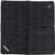 CORNELIANI Melange Silk Pocket Square Black