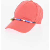 Caciuli Solid Color Cap With Charm Femei