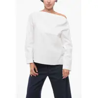 Camasi casual Alaïa Popeline Shirt With Buttoned Detail