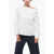 Ala&iuml;a Popeline Shirt With Buttoned Detail White