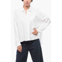 Camasi casual Emporio Asymmetric Shirt With Hidden Placket Femei