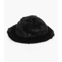 Caciuli Solid Color Faux Fur Bucket Hat Barbati