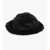 DSQUARED2 Solid Color Faux Fur Bucket Hat Black