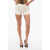 Céline High-Waisted Shorts With Double Placket White