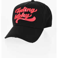 Caciuli Cotton Cap With Rubber Details Femei