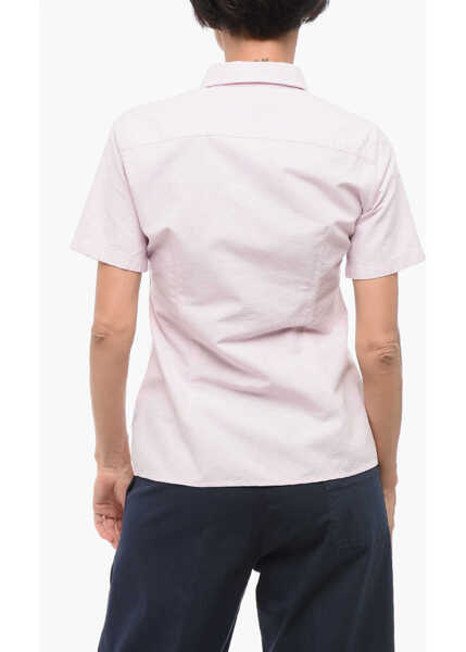 Camasi casual Aspesi Button-Down Cotton Shirt Pink Femei (BM 18408289) 2