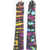 DSQUARED2 Tie Dye Effect Warm Leather Gloves Multicolor