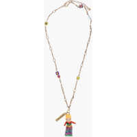 Coliere DSQUARED2 Golden Effect Guatemala Dolls Necklace With Pendant