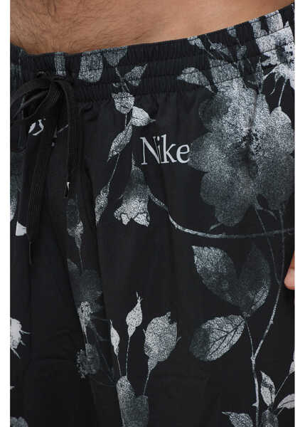 Sorturi de baie Nike Swim Gradient Plant Motif 7 Volley Swim Shorts Black Barbati (BM 18408451) 3