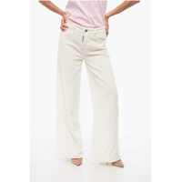 Pantaloni casual Terry Cotton Wide-Leg Pants Femei