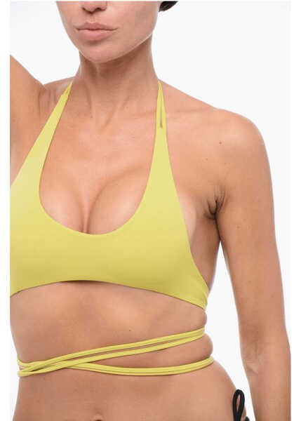 Sutiene EXILIA Mesh Detailed Giunco Bikini Top Green Femei (BM 18408472) 3