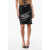 DSQUARED2 Leatherette Zipped Skirt Black
