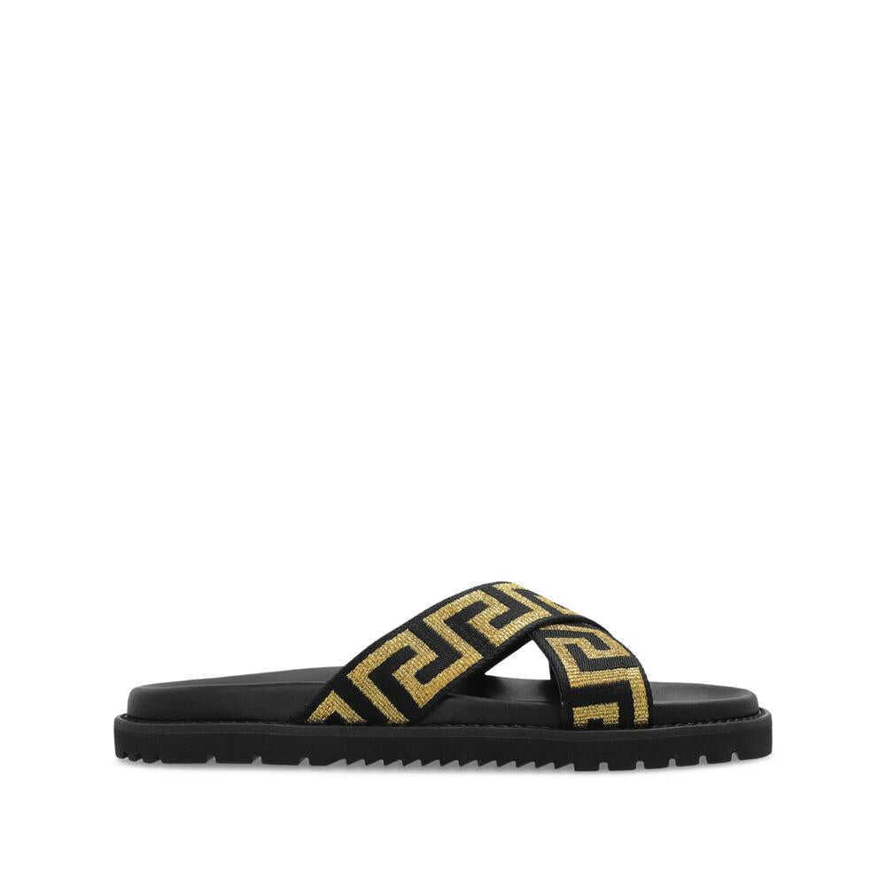 Sandale Versace Versace Flip-Flops & Slides Black Barbati (BM 18409266) 1