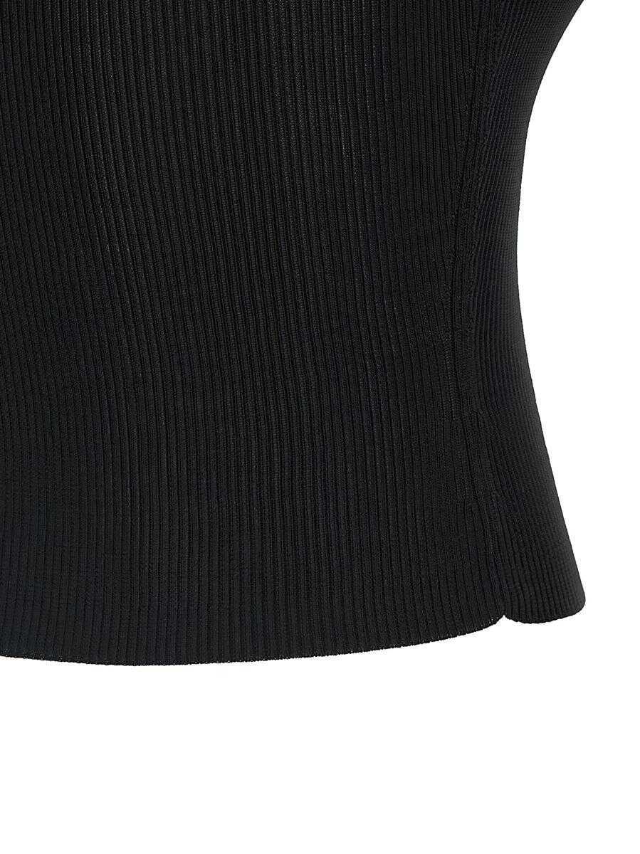 Pulovere Alexander Wang Alexander Wang Catena Sweater Black Femei (BM 18409314) 4