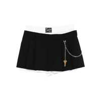 Pantaloni casual Alexander Wang Alexander Wang Pre-Styled Pleated Skort With Chain Clothing
