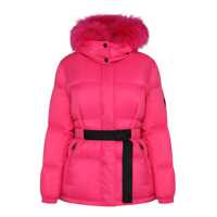 Geci de iarna Yves Salomon Hooded Down Jacket Femei