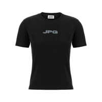 Tricouri Jean Paul Gaultier 'The Black Jpg Baby Tee' T-Shirt Femei