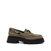 Sandale Alexander Wang Brown Platform Loafers Femei