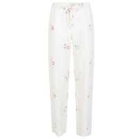 Pantaloni casual Front Street 8 Trousers White Femei