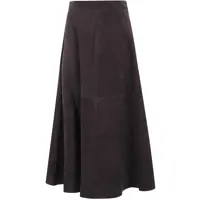 Fuste Rohe A Line Suede Skirt Clothing Femei