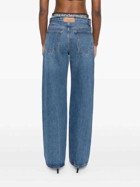 Blugi Alexander Wang Alexander Wang Denim BLUE Femei (BM 18410940) 4