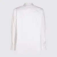 Camasi Alexander McQueen pentru Barbati - Camasi Alexander McQueen Alexander McQueen White Cotton Shirt WHITE Barbati (BM 18412149) - B-mall.ro