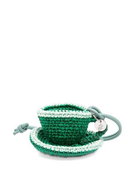 Accesorii JW Anderson JW Anderson Keyrings & Chains GREEN Femei (BM 18412659) 2