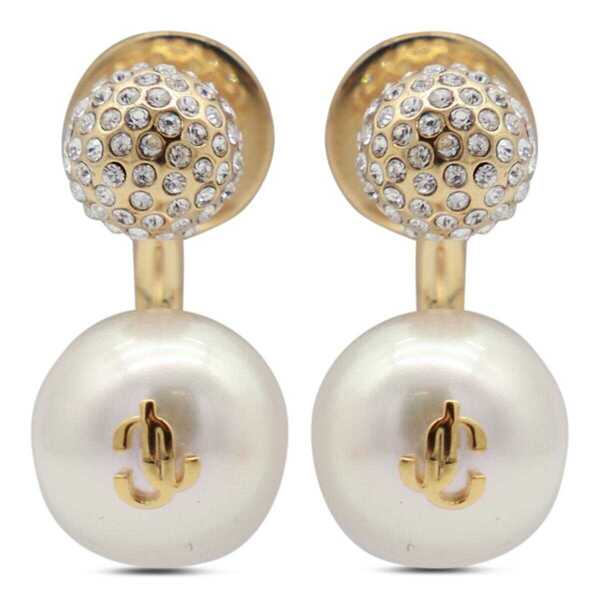 Bijuterii Jimmy Choo Jimmy Choo Bijoux GOLD/WHITE/CRYSTAL Femei (BM 18412824) 1