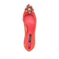 Pantofi cu toc Dolce & Gabbana Dama - Pantofi cu toc Dolce & Gabbana Dolce & Gabbana Bellucci Lace Pump RED Femei (BM 18413403) - B-mall.ro