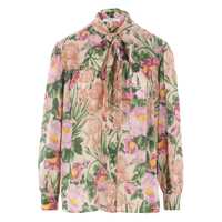 Esarfe Chloé Floral Print Scarf Shirt Clothing Femei