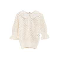 Pulovere Chloé Wool And Silk Blend Sweater Femei